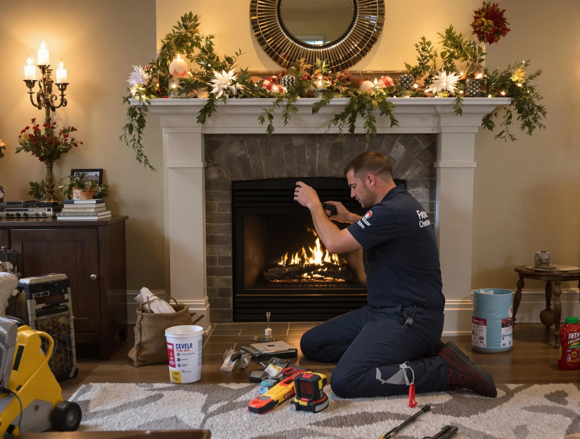 Brookhaven Chimney Sweep offering fireplace maintenance services in Brookhaven, GA